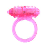 VIBRATING COCKRING SILICONE PINK