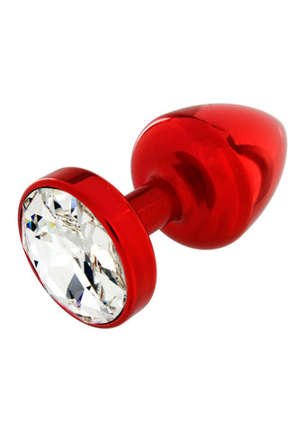 BUTTPLUG RED 30MM