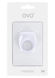 OVO B6 VIBRATING RING WHITE