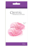 CRYSTAL GLASS EGGS PINK
