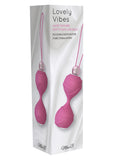 LACED LOVE BALLS PINK