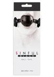 SINFUL BALL GAG BLACK