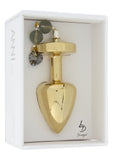 JEWELL BUTTPLUG GOLD PLATED T2