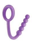 BALL CINCH WITH ANAL BEAD PURPLE