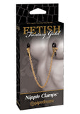 FF GOLD NIPPLE CHAIN CLAMPS