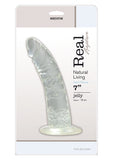 DILDO REAL RAPTURE CLEAR 7 INCH