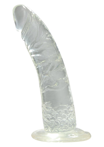 DILDO REAL RAPTURE CLEAR 7 INCH