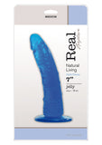 DILDO REAL RAPTURE BLUE 7 INCH