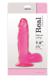 DILDO REAL RAPTURE PINK 7.5 INCH