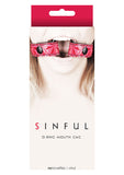 SINFUL O-RING MOUTH GAG PINK