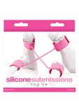 HOG TIE CUFFS PINK