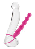 BEADED DUAL PENETRATOR PINK