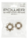 POWER STRETCHY RINGS SMOKE 2PCS