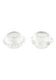 POWER STRETCHY RINGS CLEAR 2PCS