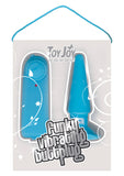 FUNKY VIBRATING BUTT TEASER BLUE