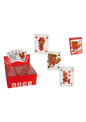 PLAYING CARDS KAMASUTRA DISP 24 PCS