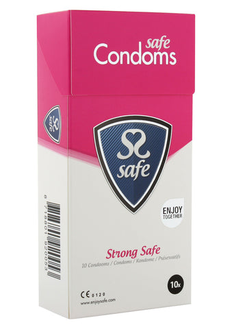 SAFE STRONG CONDOMS 10 PCS