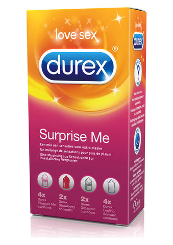 DUREX SURPRISE ME 6 X 12 PCS